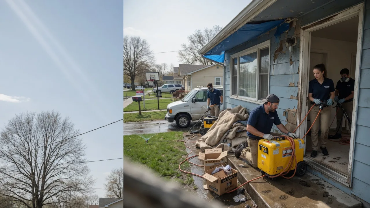 Basement Flood Cleanup in Heathsville, VA near me
